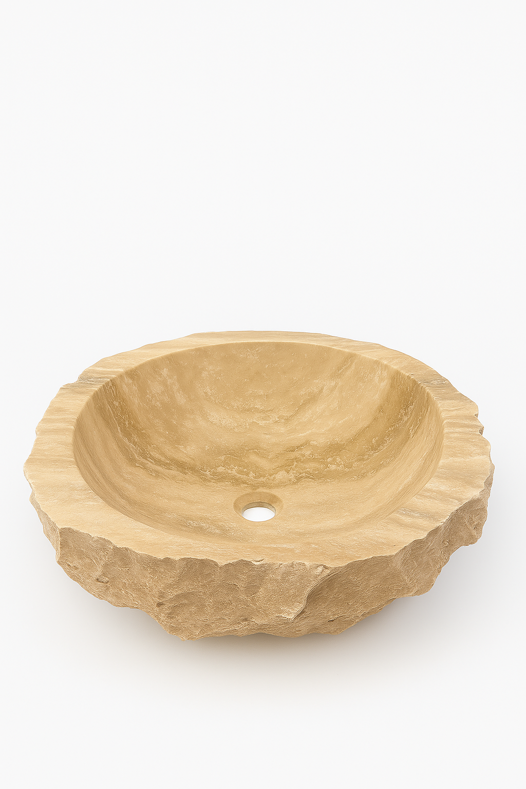Travertine Basin (Rough Finish)