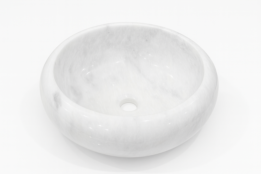 White Marble Basin