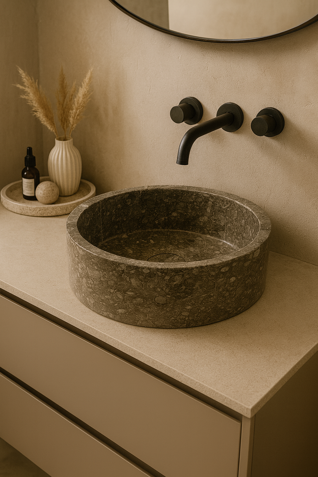 Oceanic Marble Basin