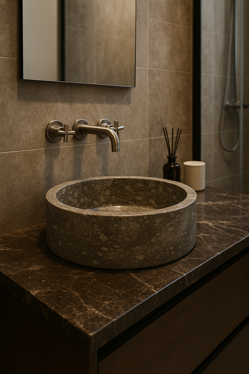 Oceanic Marble Basin